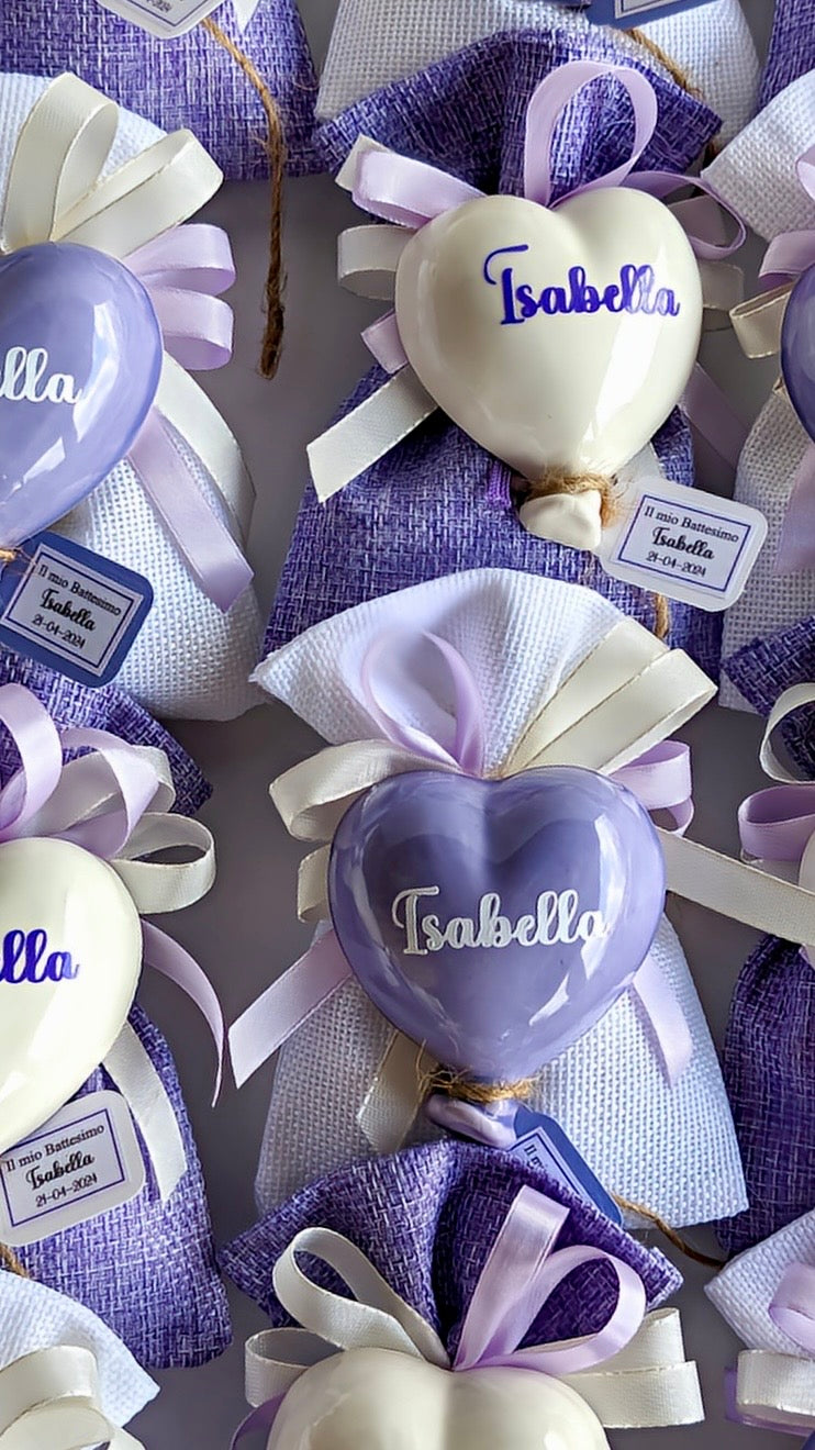 Bomboniere palloncini calamite con nome. I colori anche tua scelta.