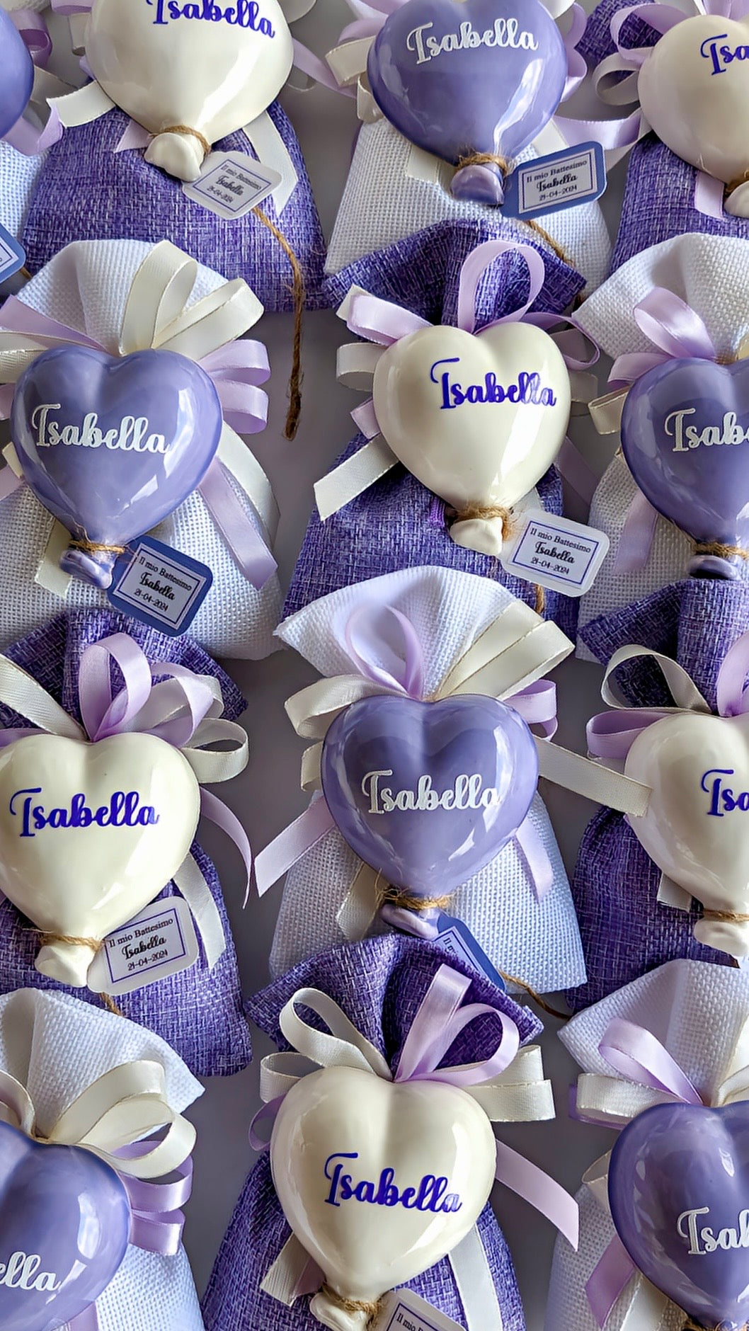 Bomboniere palloncini calamite con nome. I colori anche tua scelta.