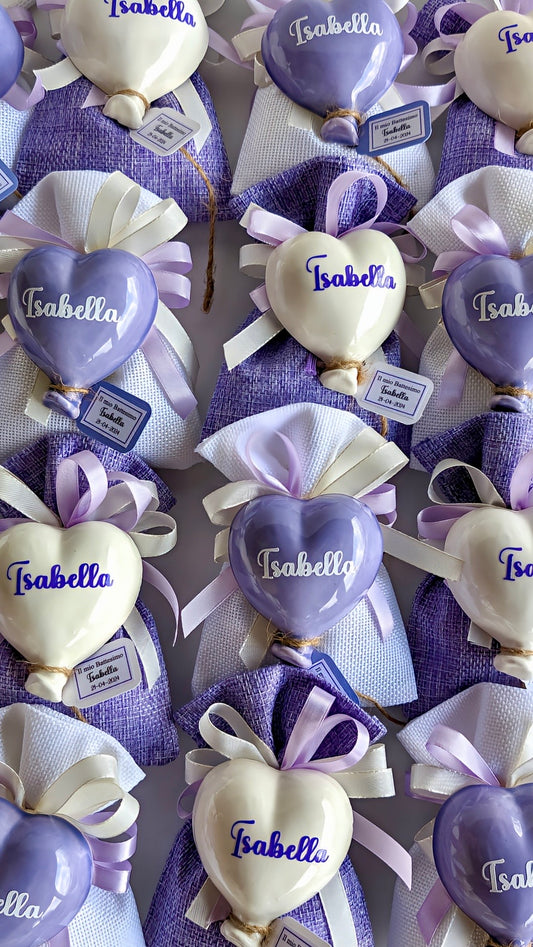 Bomboniere palloncini calamite con nome. I colori anche tua scelta.