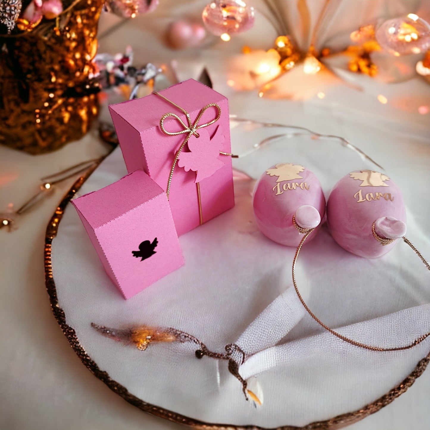 Bomboniera in ceramica a forma di palloncino, un dettaglio raffinato e creativo per le tue celebrazioni.