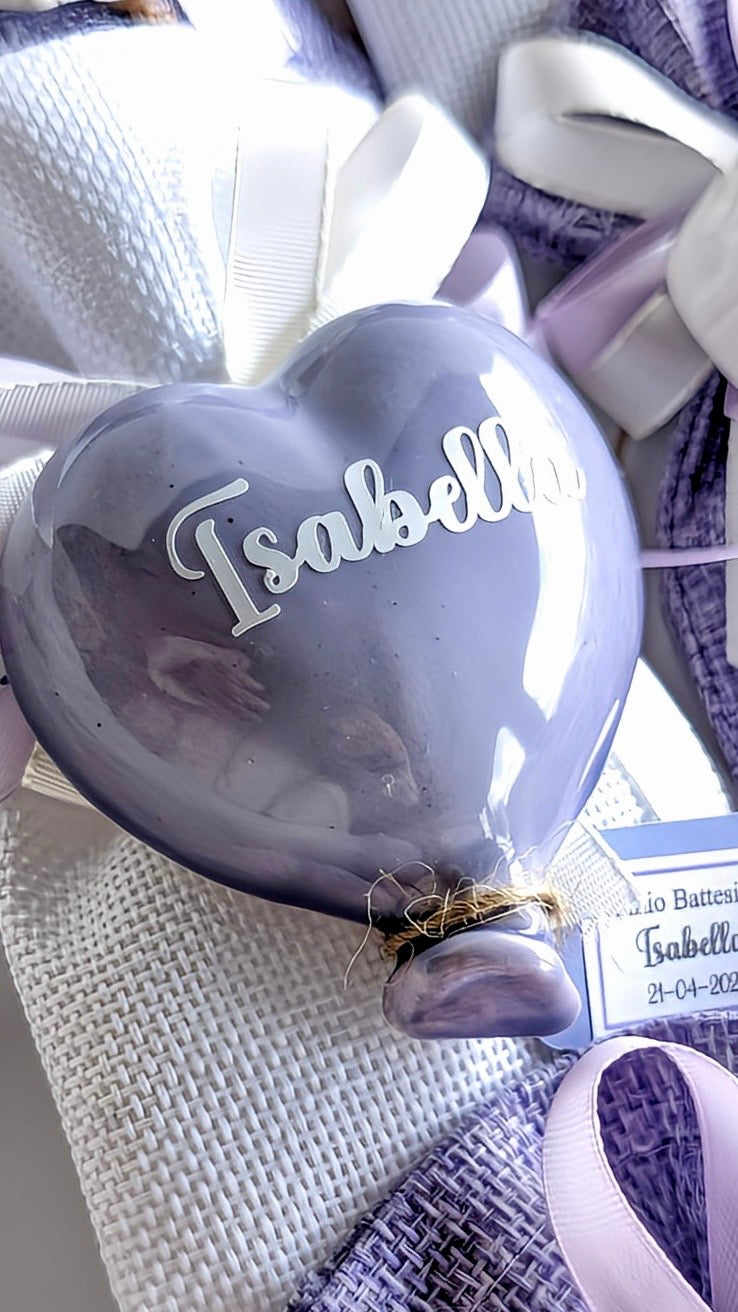 Bomboniere palloncini calamite con nome. I colori anche tua scelta.