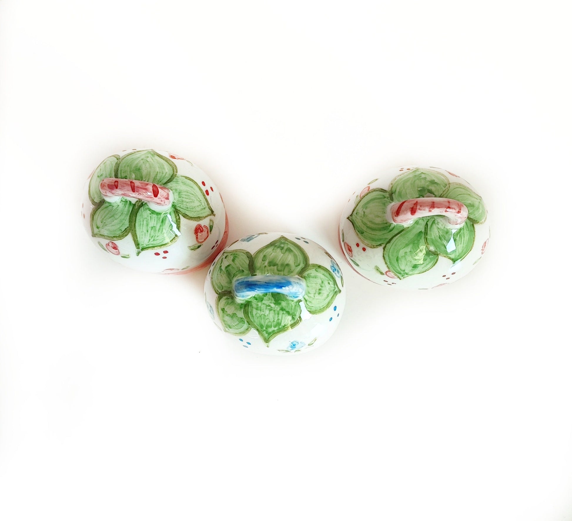 Campanella Capri in ceramica artigianale, dipinta a mano con dettagli unici. Perfetta come  bomboniera